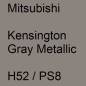 Preview: Mitsubishi, Kensington Gray Metallic, H52 / PS8.